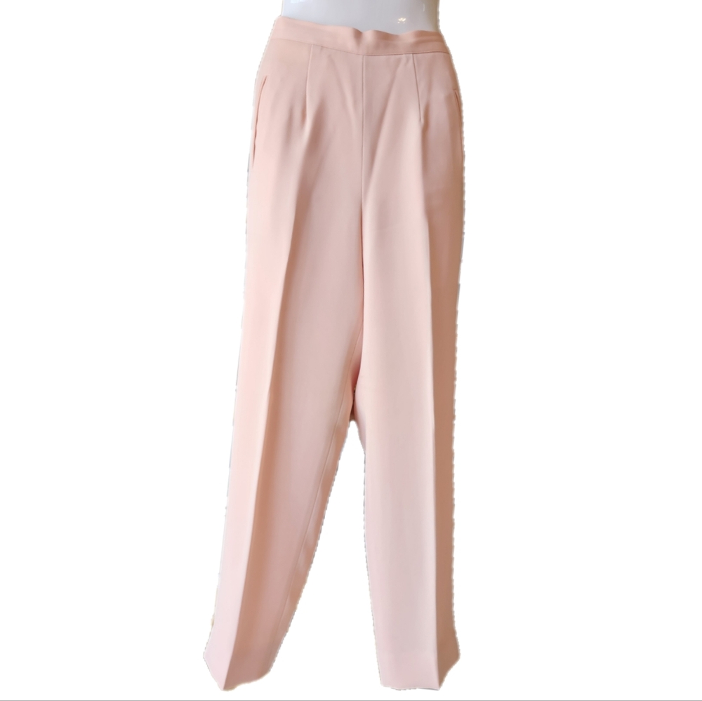 Peach Dress Pants, Office Attire, Cocktail Attire